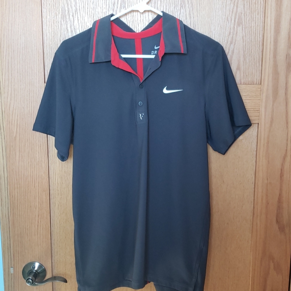 Nike Roger Federer US Open 2011 Polo Size M
